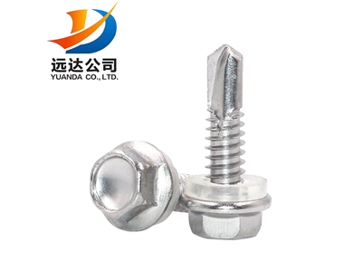 Hex washer head self-drilling screw