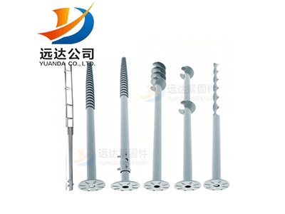 Photovoltaic ground piles